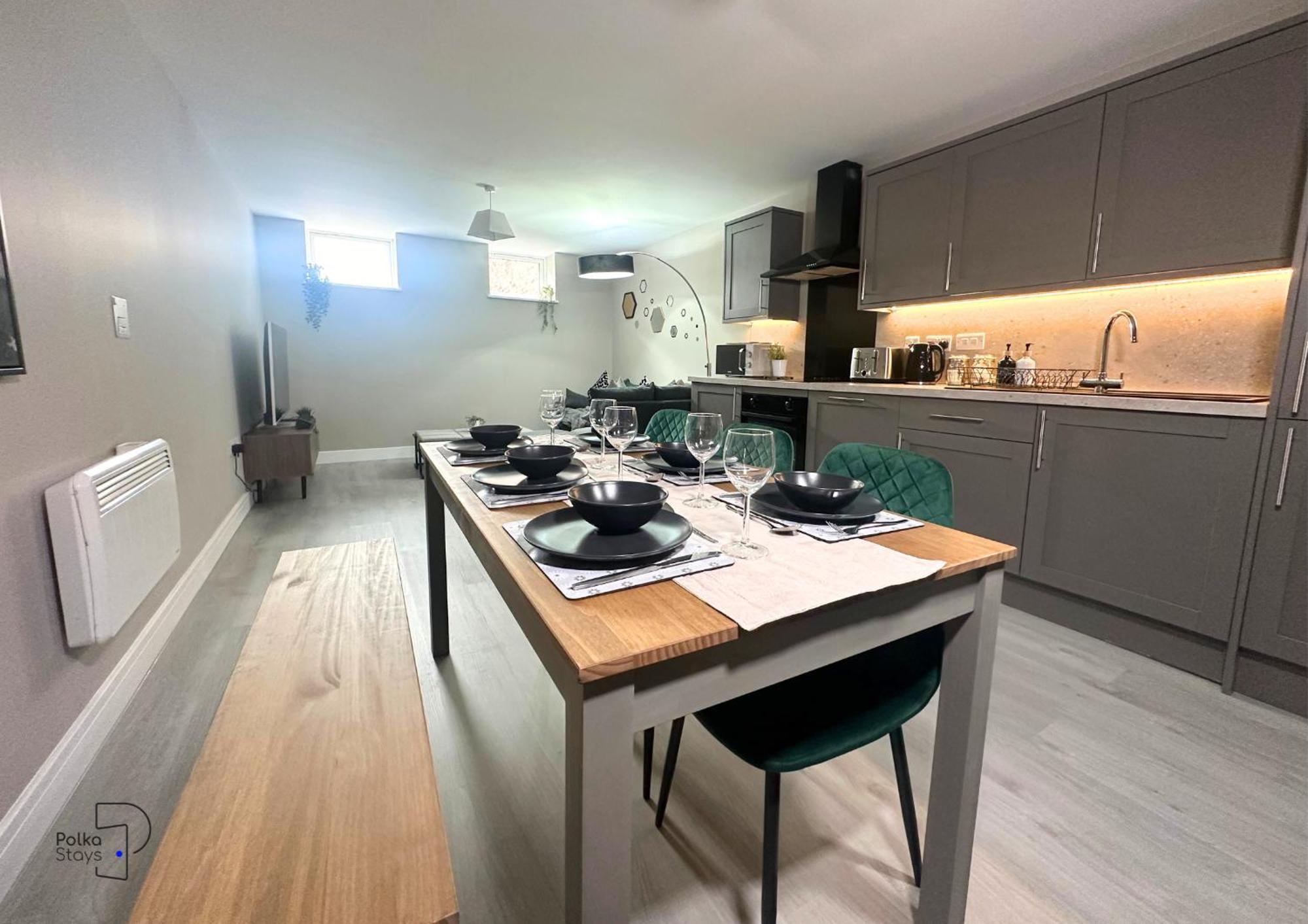 Hanley, Stoke - Modern Spacious Apartments By Polkastays Exterior foto